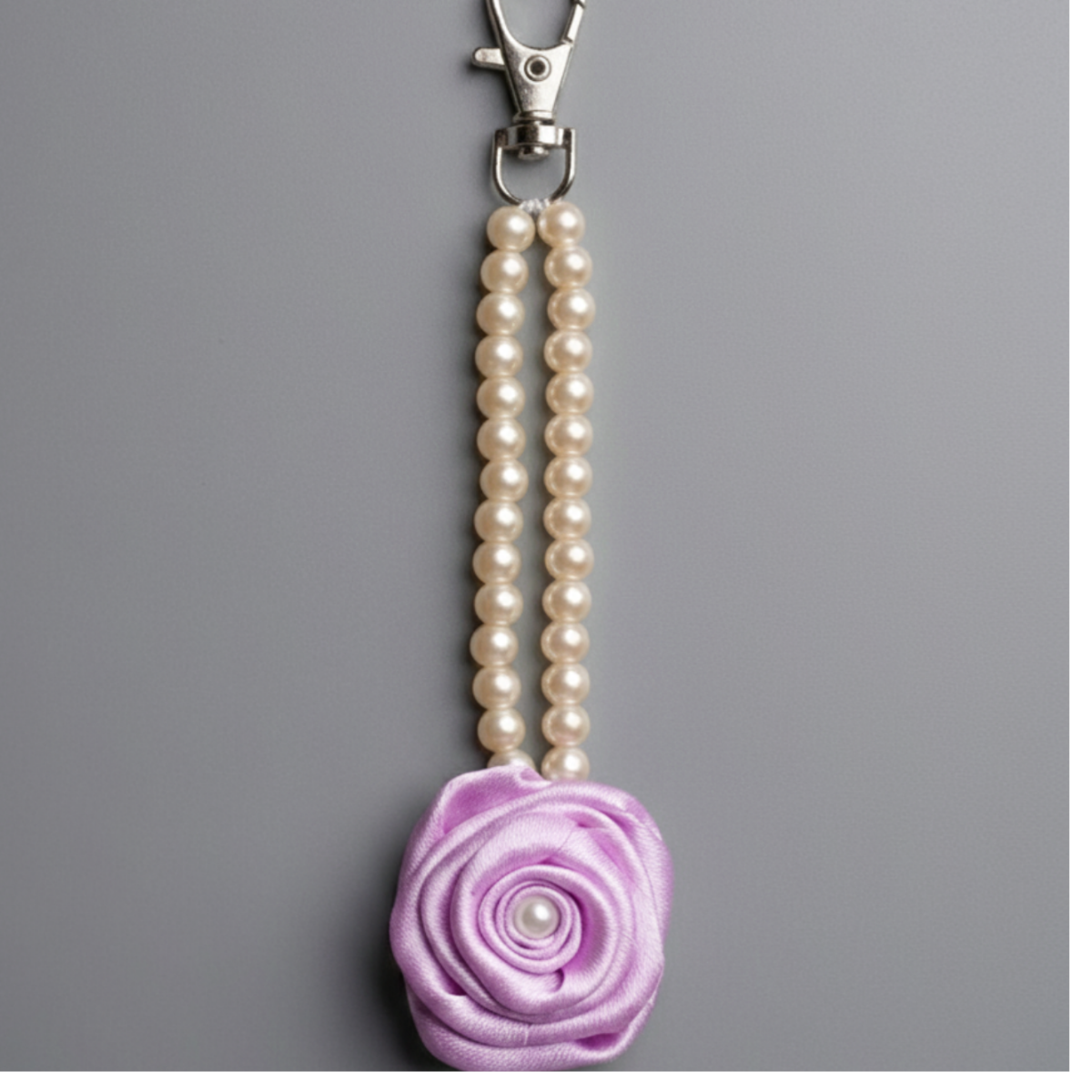 Rose Charm Keychain | Aesthetic Phone & Bag Accessory