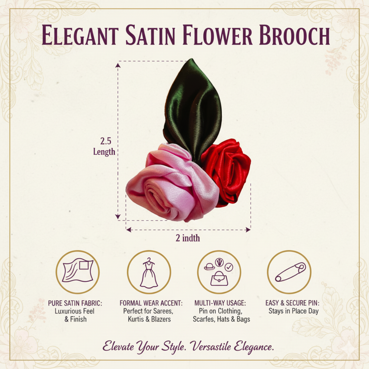 Classic Statement Brooch