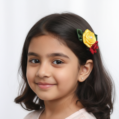 Flower Clip For Girls