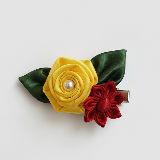 Flower Clip For Girls